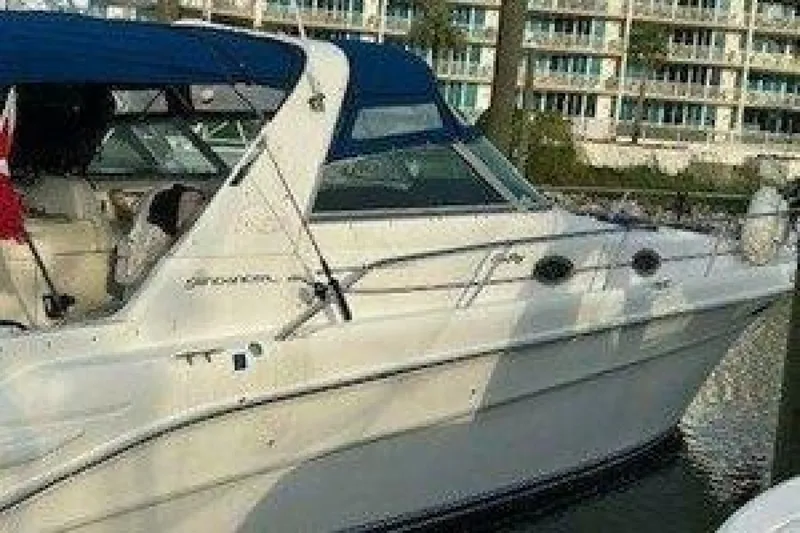 Slide: The Image of Sea Ray 330 Express Cruiser 1996 - 7510241