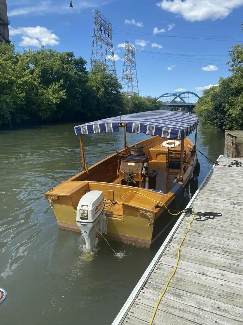 Slide: The Image of 1991 John Atkins Wooden Skiff Primary Thumbnail - 5323051