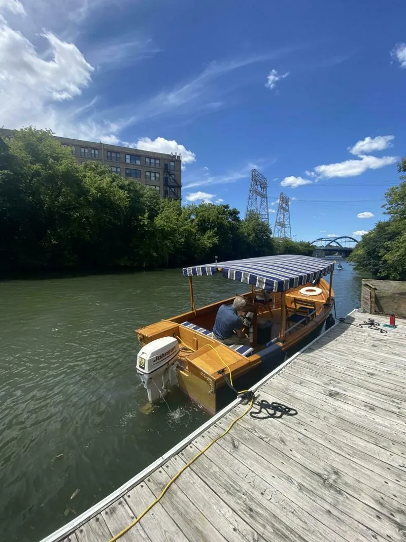 Slide: The Image of 1991 John Atkins Wooden Skiff - Stern - 5323089