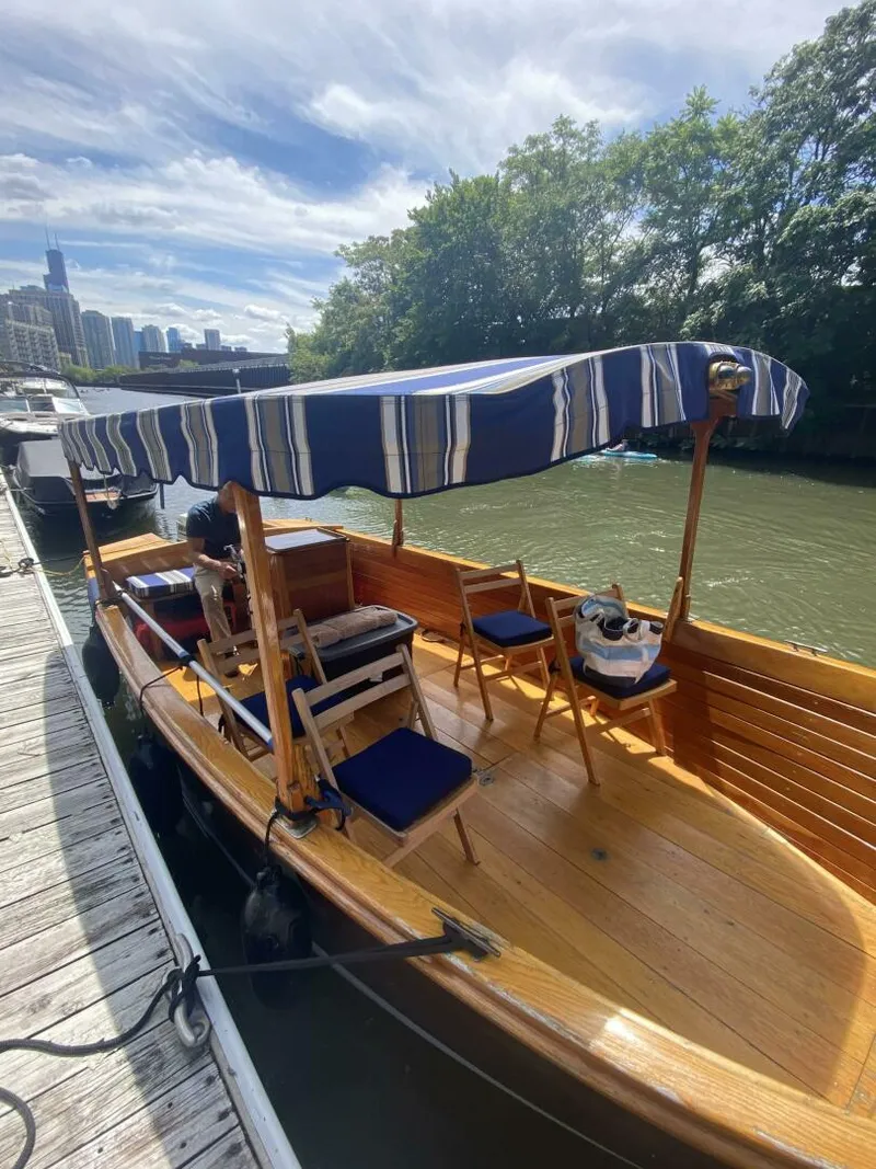 Slide: The Image of 1991 John Atkins Wooden Skiff - Bow - 5323090