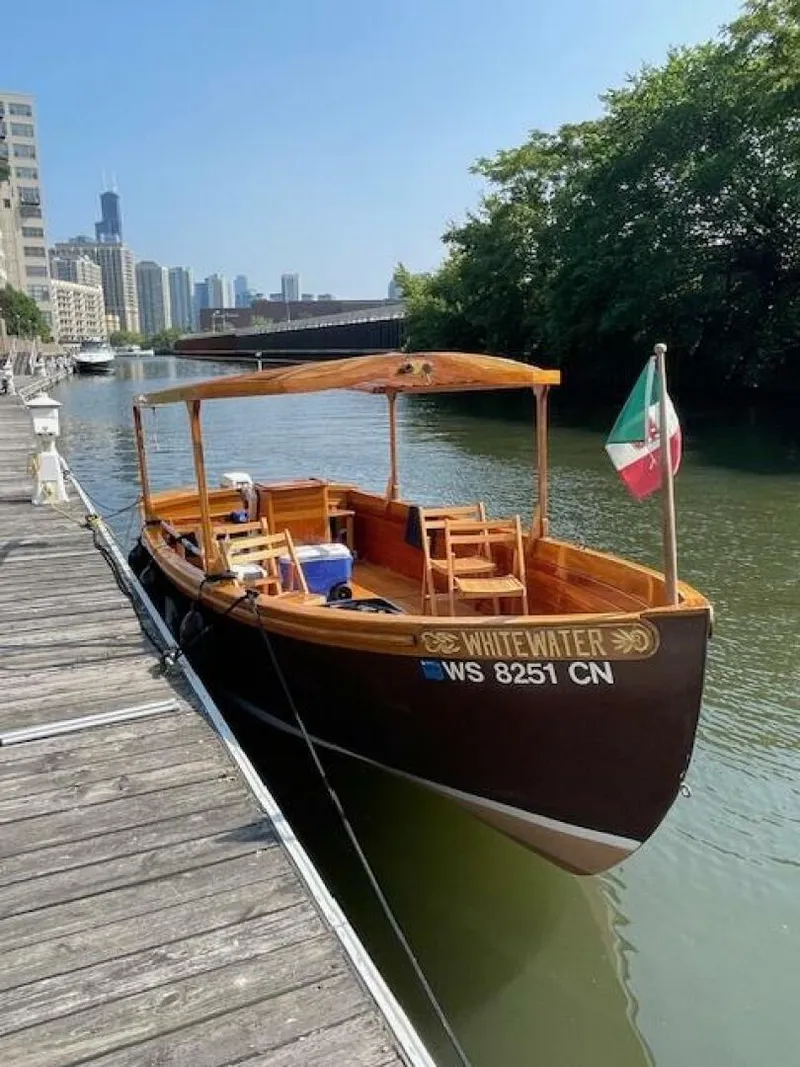 Slide: The Image of 1991 John Atkins Wooden Skiff Primary Thumbnail - 5325192