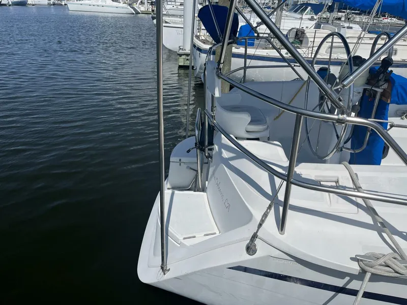 Slide: The Image of Hunter 33.5 Swim Platform - 5367087