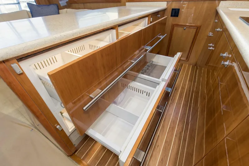 Slide: The Image of 2008 54 Hatteras 54 Convertible Lady A Galley (3) - 5454754
