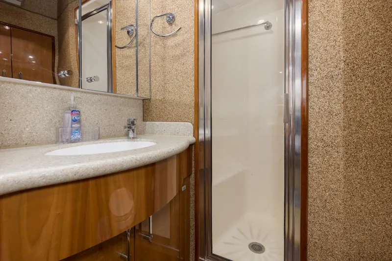 Slide: The Image of 2008 54 Hatteras 54 Convertible Lady A Master Head - 5454760