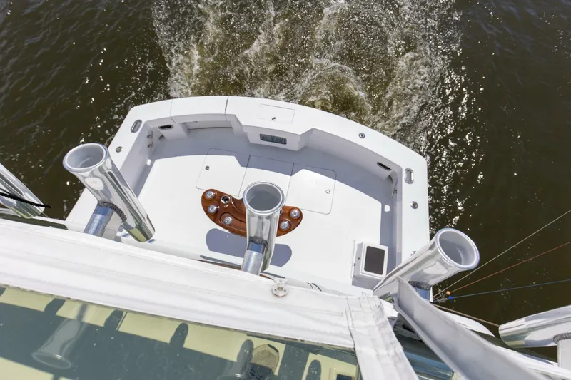 Slide: The Image of 2008 54 Hatteras 54 Convertible Lady A Cockpit (1) - 5454809