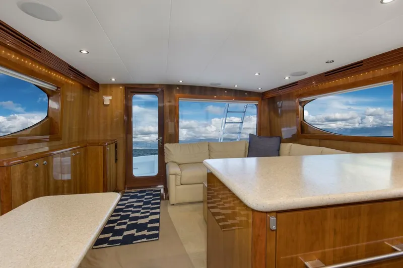 Slide: The Image of 2008 54 Hatteras 54 Convertible Lady A Salon (2) - 5454748