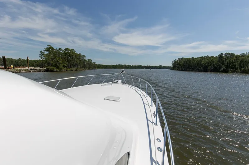 Slide: The Image of 2008 54 Hatteras 54 Convertible Lady A Bow (1) - 5454858