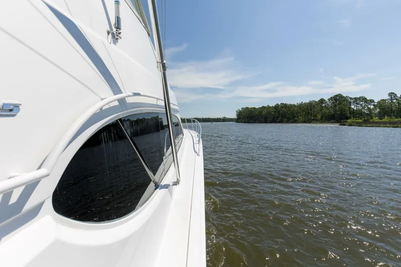 Slide: The Image of 2008 54 Hatteras 54 Convertible Lady A Stb House (1) - 5454868