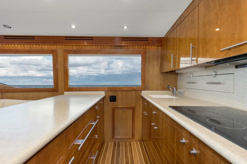 Slide: The Image of 2008 54 Hatteras 54 Convertible Lady A Galley (1) - 5454752