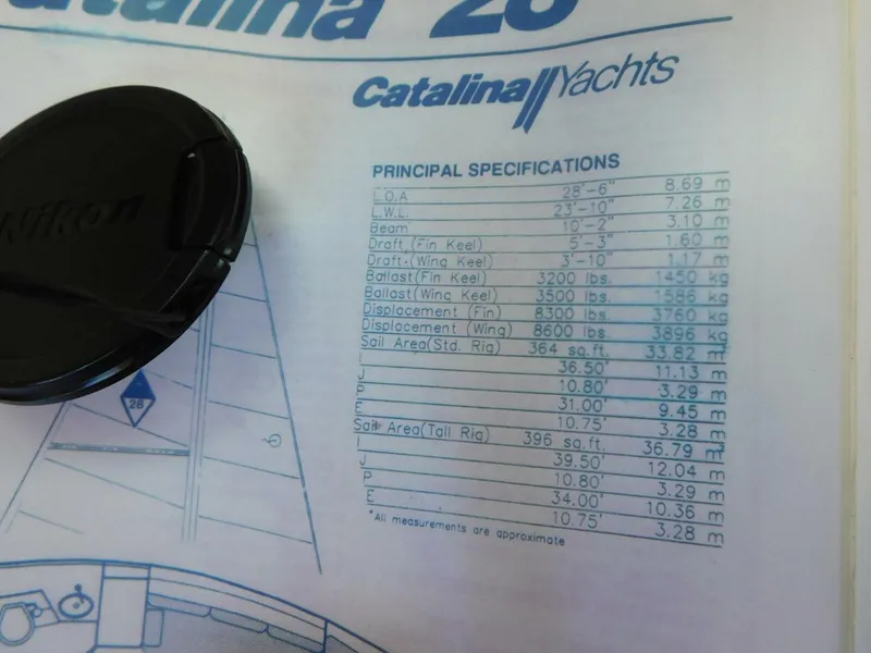 Slide: The Image of Catalina 28 MKII 1993 - 5333405