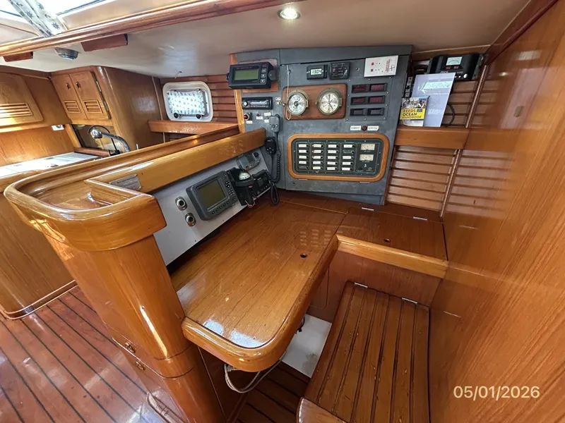 Slide: The Image of 50' Beneteau nav station - 6113828