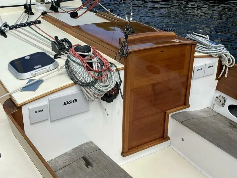 Slide: The Image of Brooklin Boat Yard Center Harbor 31 1996 - 5340123