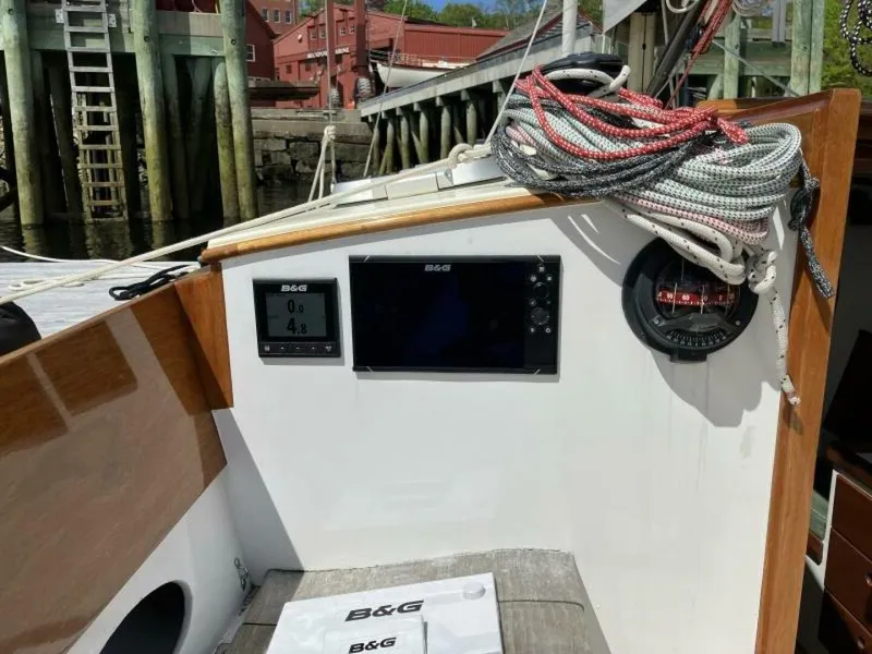 Slide: The Image of Brooklin Boat Yard Center Harbor 31 1996 - 5340139