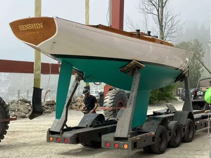 Slide: The Image of Brooklin Boat Yard Center Harbor 31 1996 - 5340115