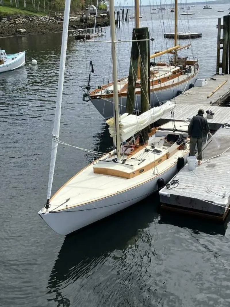 Slide: The Image of Brooklin Boat Yard Center Harbor 31 1996 - 5340117