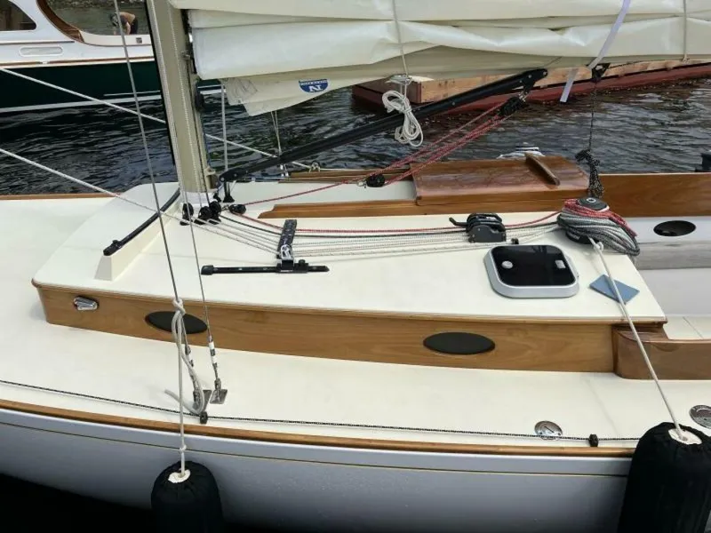 Slide: The Image of Brooklin Boat Yard Center Harbor 31 1996 - 5340118