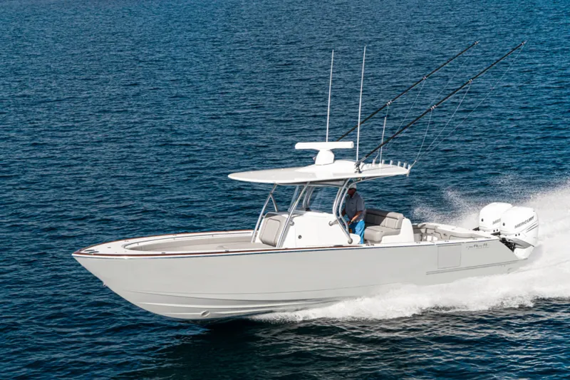 Slide: The Image of New V-33 Valhalla Boatworks Center Console - 6208261
