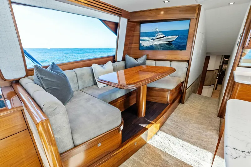 Slide: The Image of 2023 Viking 64 Convertible- SIN PELO- Dinnette - 5894043