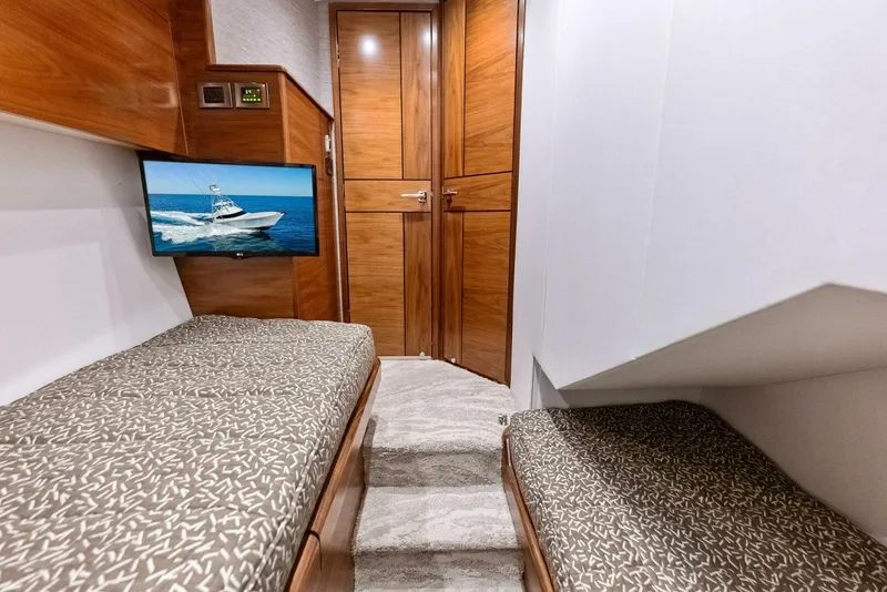 Slide: The Image of 2023 Viking 64 Convertible- SIN PELO-Port Stateroom AFT - 5894007