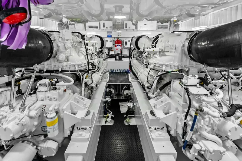 Slide: The Image of 2023 Viking 64 Convertible- SIN PELO- Engine Room - 5893987