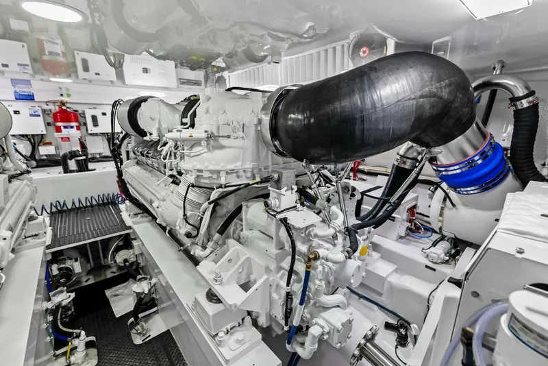 Slide: The Image of 2023 Viking 64 Convertible- SIN PELO- Engine Room - 5893988