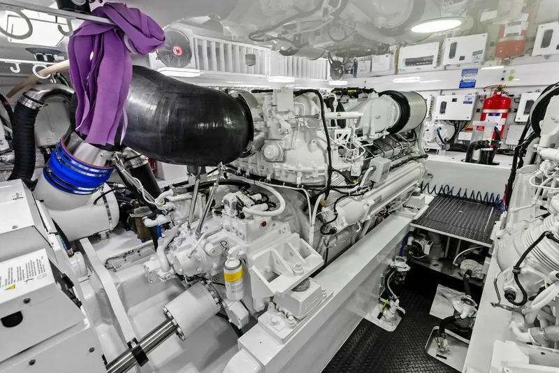 Slide: The Image of 2023 Viking 64 Convertible- SIN PELO- Engine Room - 5893989