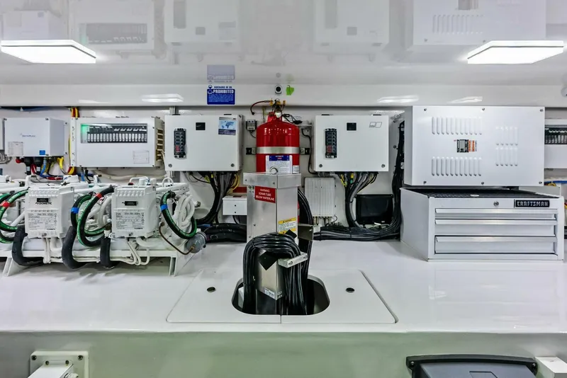 Slide: The Image of 2023 Viking 64 Convertible- SIN PELO- Engine Room - 5893992