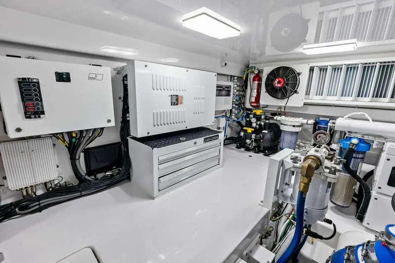 Slide: The Image of 2023 Viking 64 Convertible- SIN PELO- Engine Room - 5893994