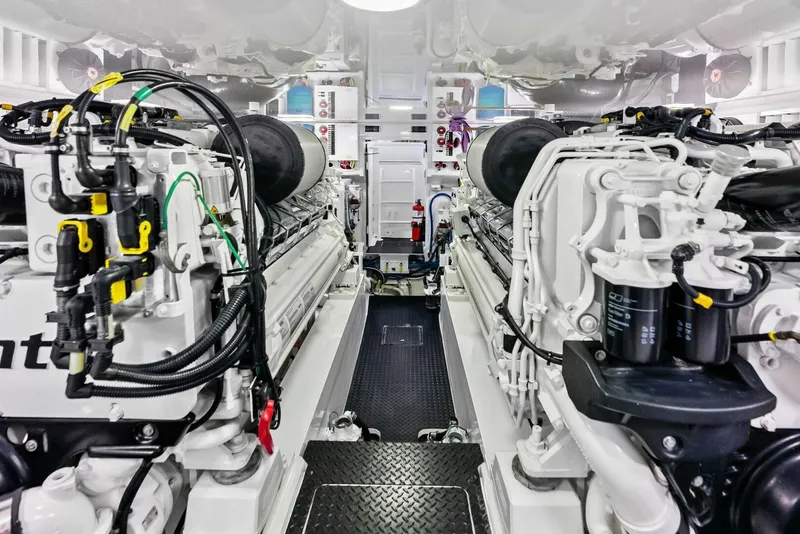 Slide: The Image of 2023 Viking 64 Convertible- SIN PELO- Engine Room - 5893995