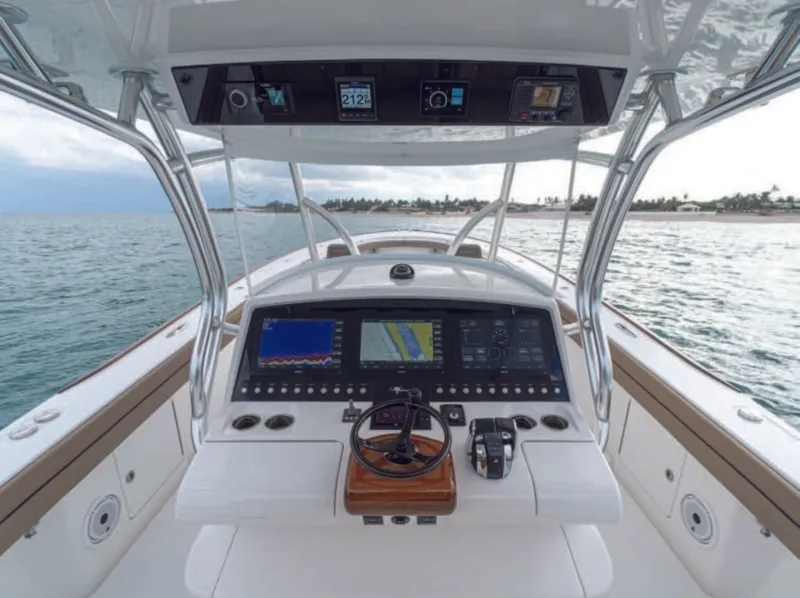 Slide: The Image of New V-41 Valhalla Boatworks Center Console - 5348469