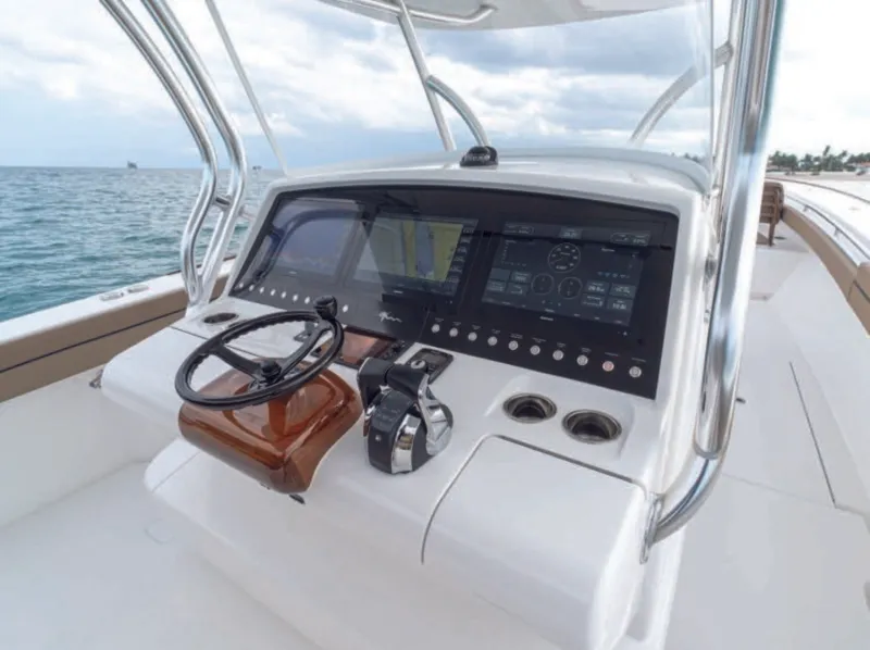 Slide: The Image of New V-41 Valhalla Boatworks Center Console - 5348470