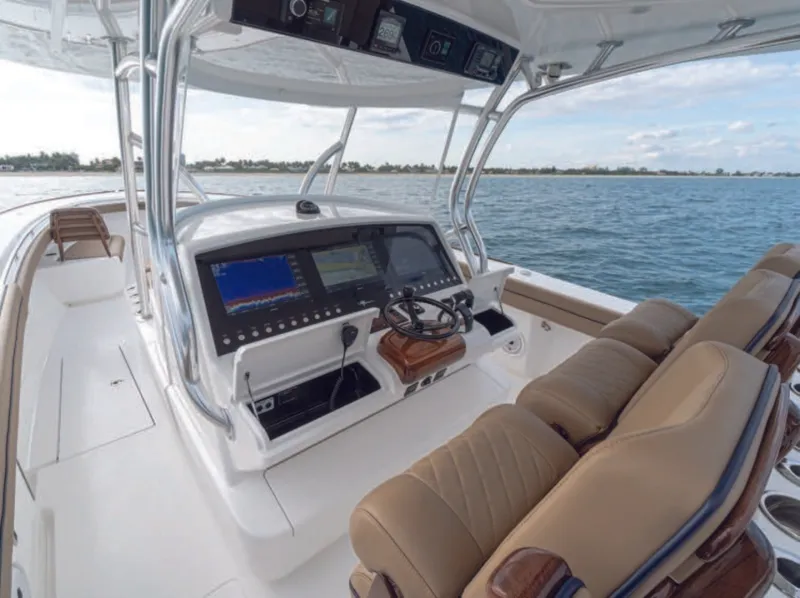 Slide: The Image of New V-41 Valhalla Boatworks Center Console - 5348466