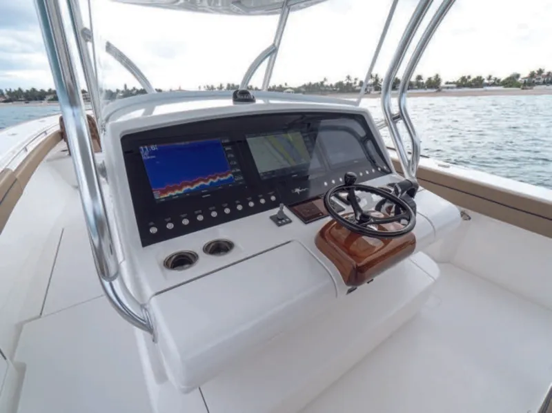 Slide: The Image of New V-41 Valhalla Boatworks Center Console - 5348467