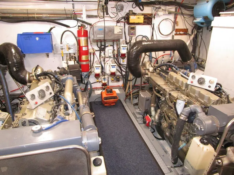 Slide: The Image of Engine Room Looking Aft  - 5356747