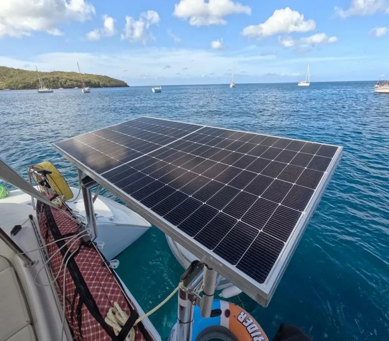 Slide: The Image of Solar_arch 2016 LAGOON 380 S2 For Sale. 2017 Model. 4-cabin, 2-head version. - 5357051