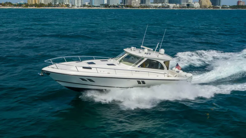 Slide: The Image of Intrepid 475 Sport yacht wheel house 2012 - 5361167