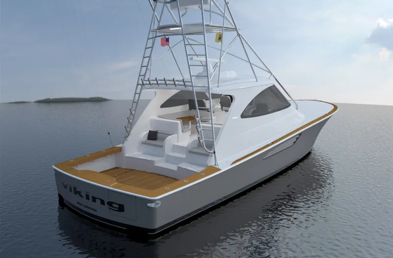 Slide: The Image of 2023 Viking 54 Open Rendering - 6209060