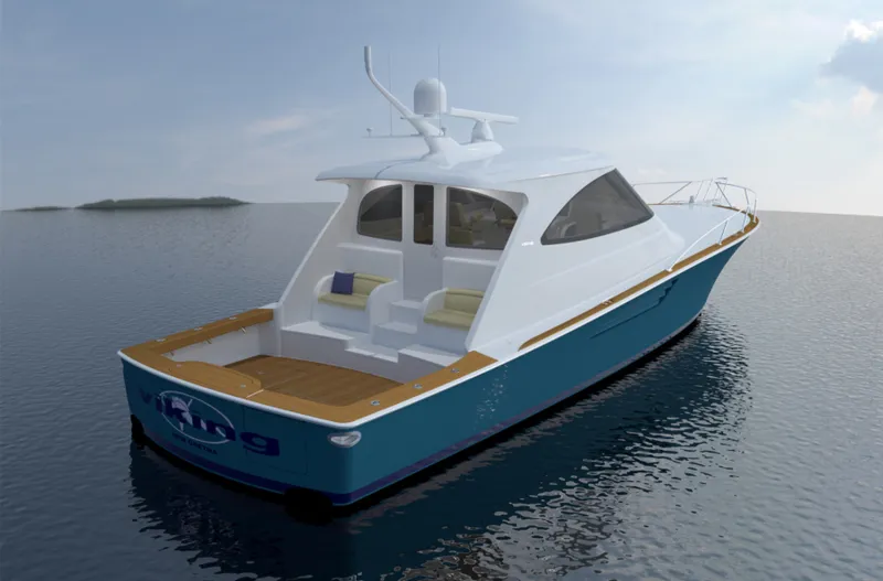 Slide: The Image of 2023 Viking 54 Open Rendering - 6209062