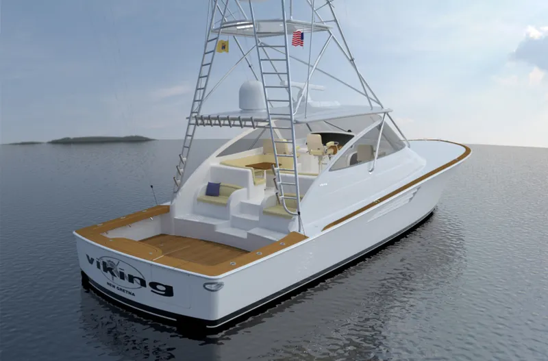 Slide: The Image of 2023 Viking 54 Open Rendering - 6209054