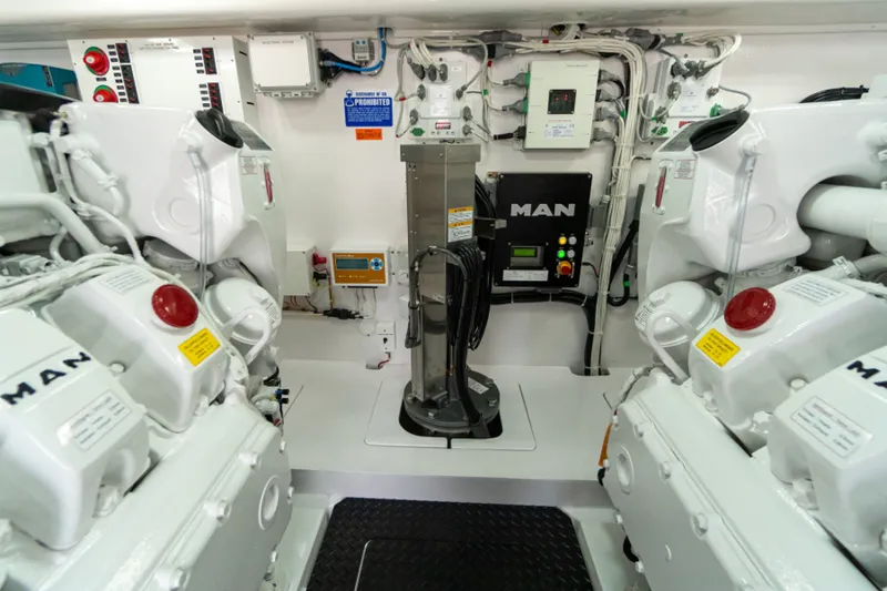 Slide: The Image of New 54 Viking Sport Coupe Engine Room - 5365885