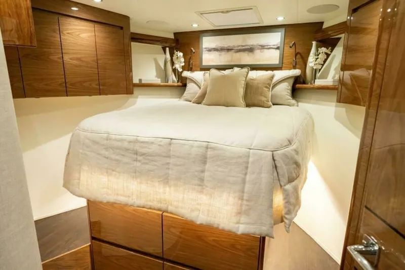 Slide: The Image of 54 Viking Sport Tower Forward Stateroom - 6209010