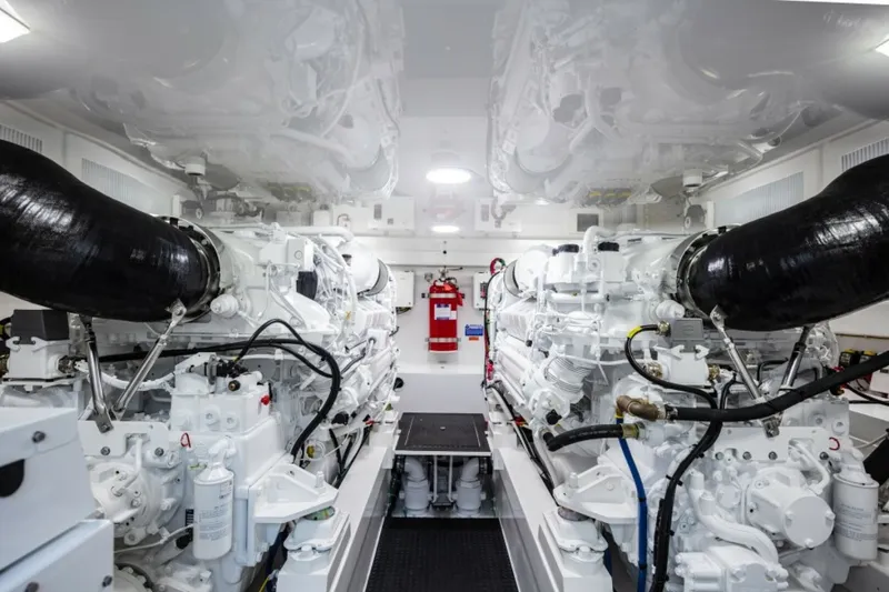 Slide: The Image of New 58 C Viking Convertible engine room - 5366069