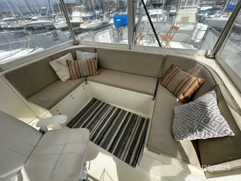 Slide: The Image of 36' Kadey-Krogen flybridge seating1 - 5366938
