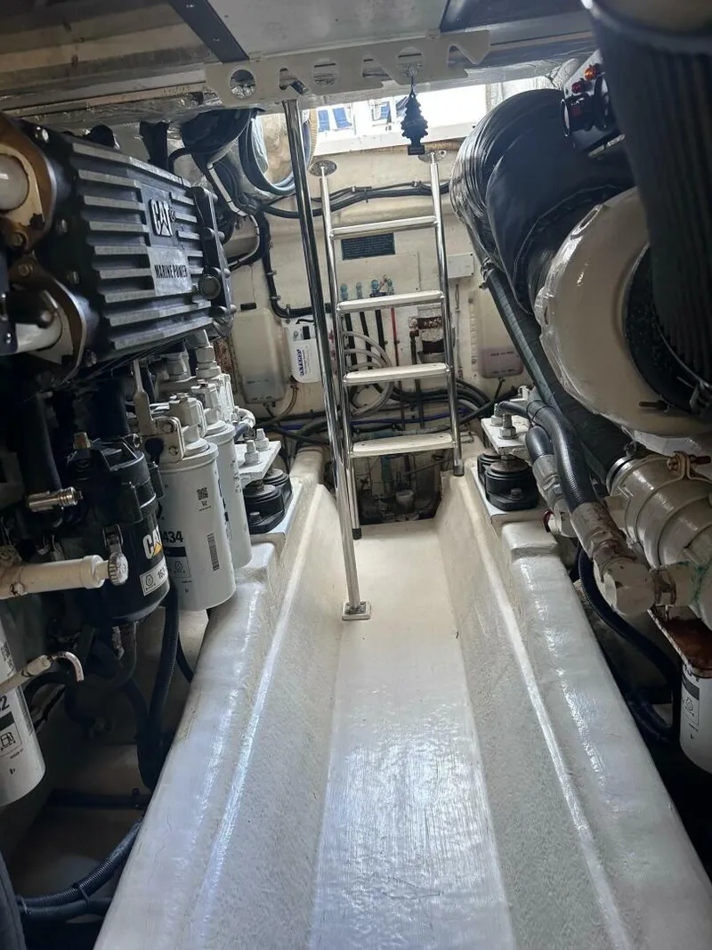 Slide: The Image of Riviera 51 Down Under - Engine Room 2008 Riviera 51 Down Under - 5368175