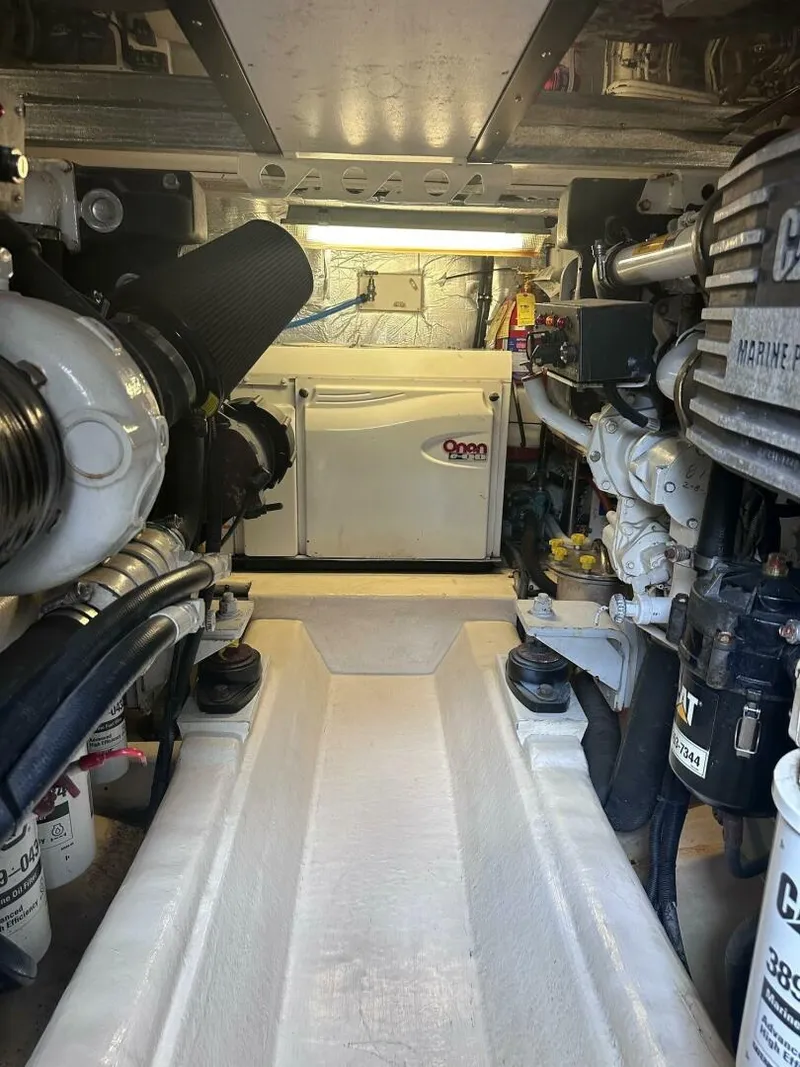 Slide: The Image of Riviera 51 Down Under - Engine Room 2008 Riviera 51 Down Under - 5368181