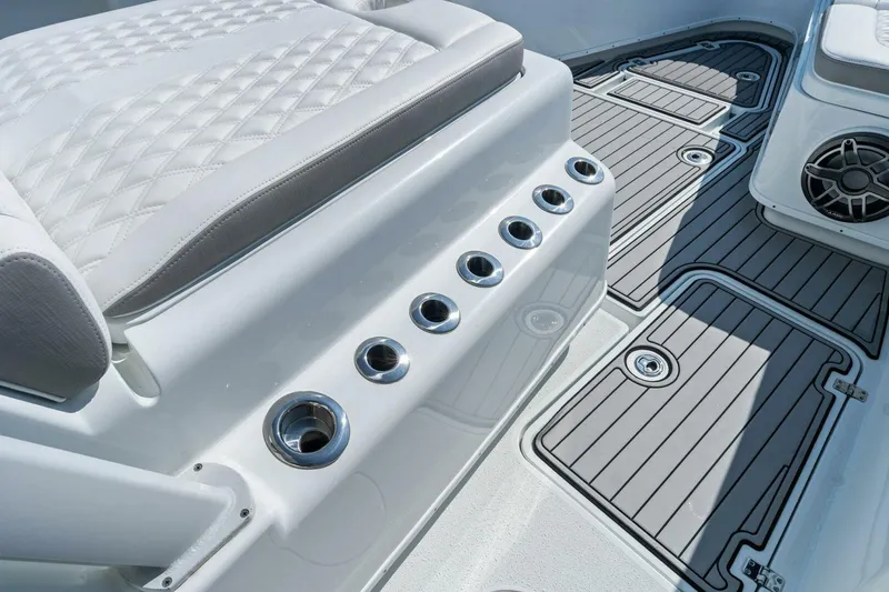 Slide: The Image of 2021 Yellowfin 42 Center Console Fin & Tonic - Rod Holders - 5370469