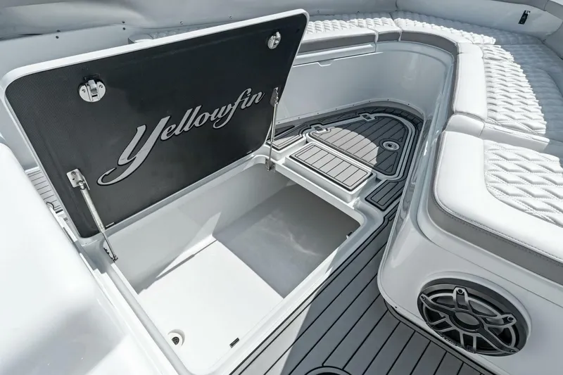 Slide: The Image of 2021 Yellowfin 42 Center Console Fin & Tonic - Bow Storage - 5370463