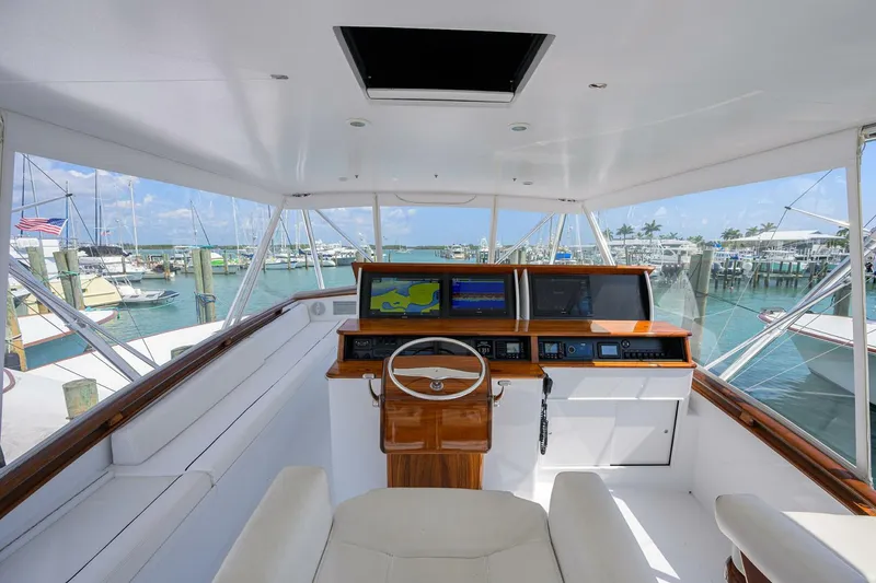 Slide: The Image of 2004 Rybovich 62 Base Camp - Flybridge 2004 Rybovich 62 Base Camp - 5370414