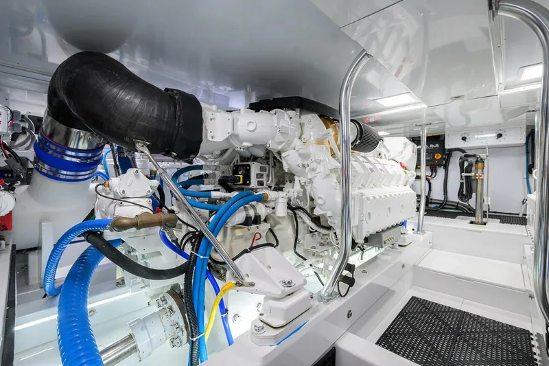 Slide: The Image of 2004 Rybovich 62 Base Camp - Engine Room 2004 Rybovich 62 Base Camp - 5370441