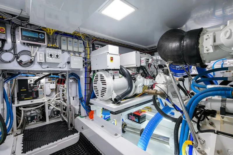 Slide: The Image of 2004 Rybovich 62 Base Camp - Engine Room 2004 Rybovich 62 Base Camp - 5370443